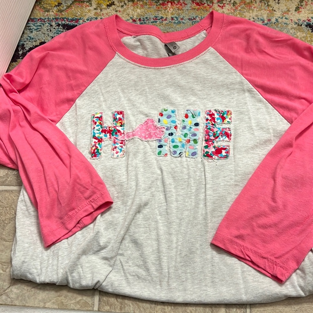 Virginia home baseball tee